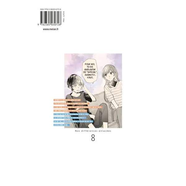 Nos différences enlacées - Tome 08