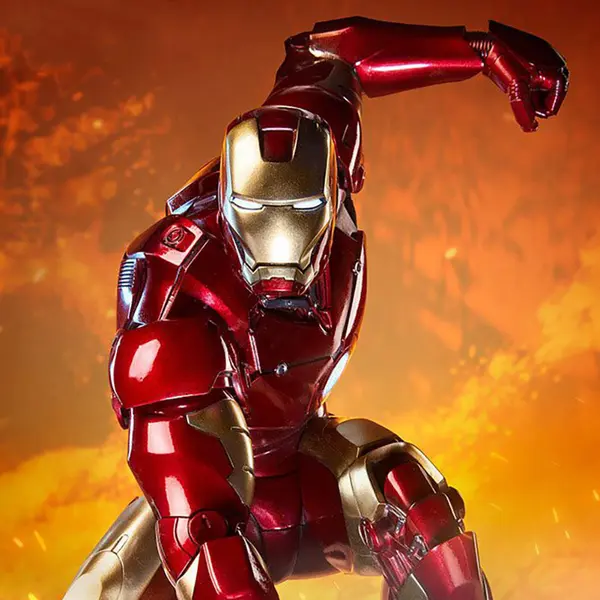 MARVEL Statue Iron Man Mark III Maquette Sideshow
