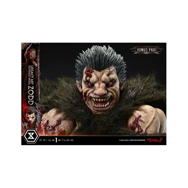 Berserk Legacy Art "Kentarou Miura" Statue 1/4 Zodd DX Bonus Version 88 cm Prime 1 Studio