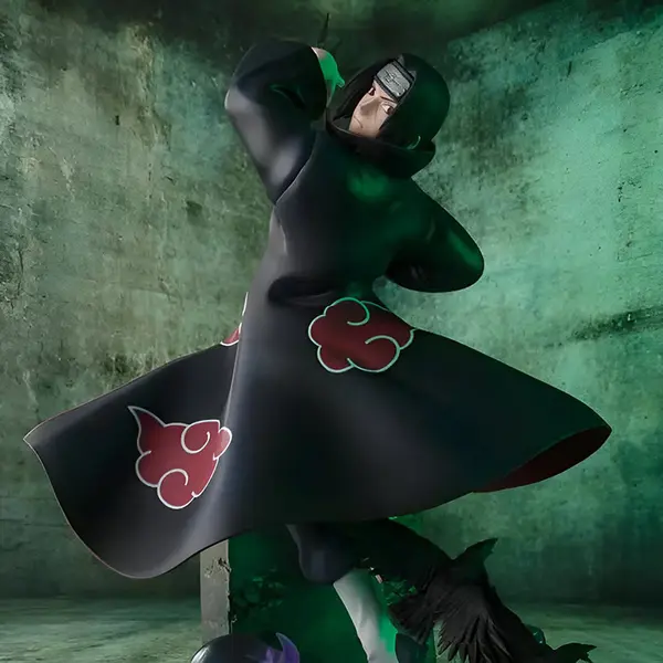 NARUTO SHIPPUDEN Figuarts Zero Extra Battle Itachi Uchiha The Light & Dark of the Mangekyo Sharingan Bandai