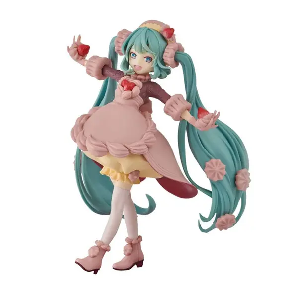 Figurine Vocaloid - Hatsune Miku Strawberry Chocolate Ver 17cm