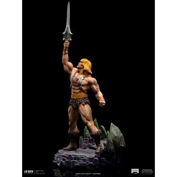 MAITRES DE L’UNIVERS Statue Musclor Art Scale Iron Studios