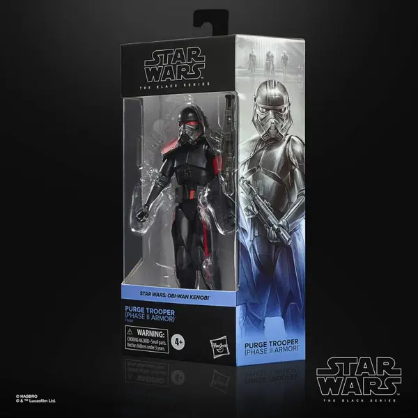 STAR WARS Obi-Wan Kenobi Figurine Purge Trooper Phase II Armor Version Black Series Hasbro