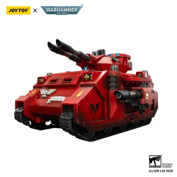Warhammer 40k - Figurine 1/18 Blood Angels Predator Annihilator avec Twin Lascannons 26 cm