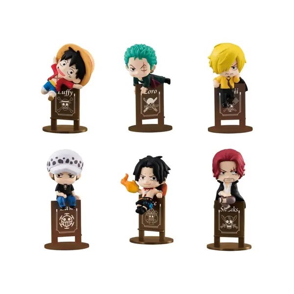 One Piece Blind Box présentoir figurines mini Ochatomo series Pirates Party 4 cm (8) (Repeat) Megahouse