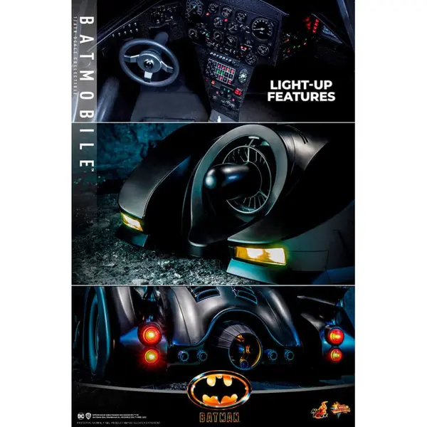 BATMAN 1989 Batmobile Movie Masterpiece Hot Toys
