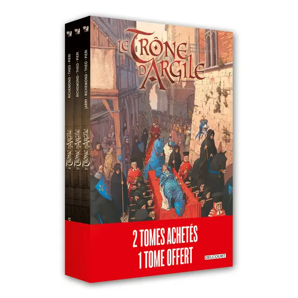 LE TRONE D'ARGILE - PACK T04 EDITION HC + T05 +T06