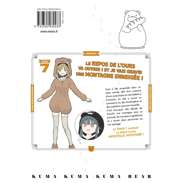 Kuma Kuma Kuma Bear - Tome 07