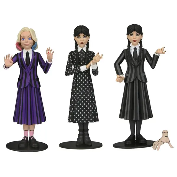 Figurine Wednesday Mercredi - Toony Terrors Wednesday 3pcs 15cm