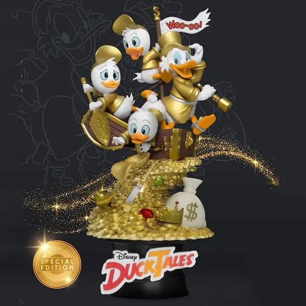 DUCK TALES Diorama D-Stage La Bande à Picsou Golden Edition Beast Kingdom