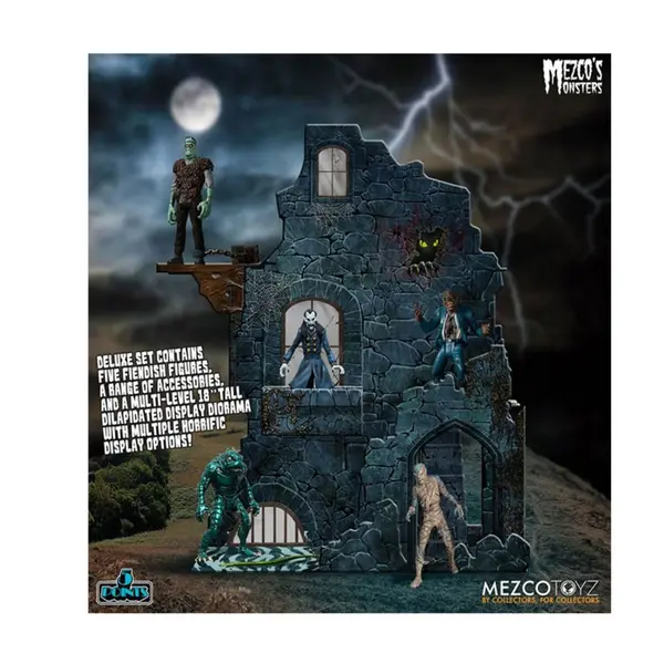 Figurine Monsters - pack 5 Figurines Tower Of Fear 9cm