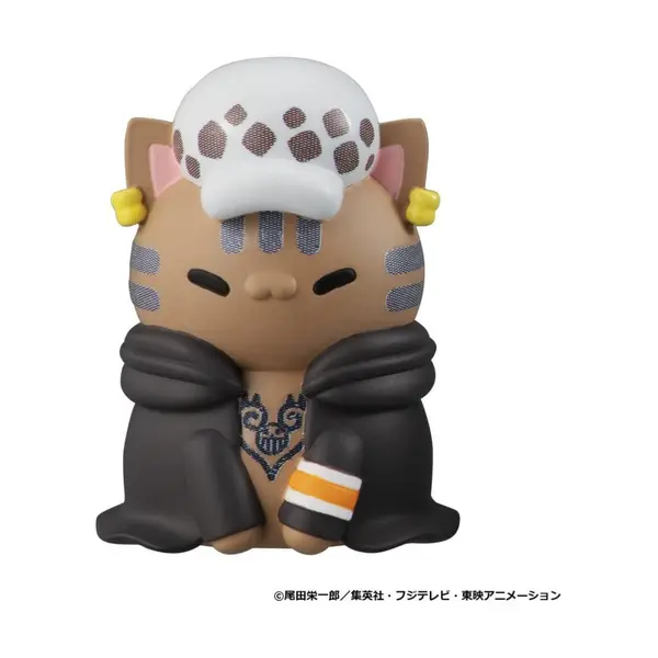 One Piece figurines mini Mega Cat Project NyanPieceNyan! I'm gonna be king of Paw-rates!! (8) (Repeat) Megahouse