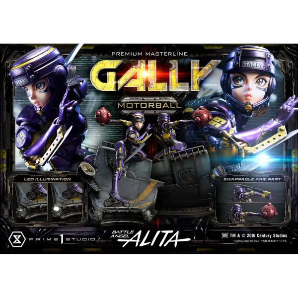 GUNNM Statue Gally Motorball Premium Masterline Regular Version Prime 1 Studio