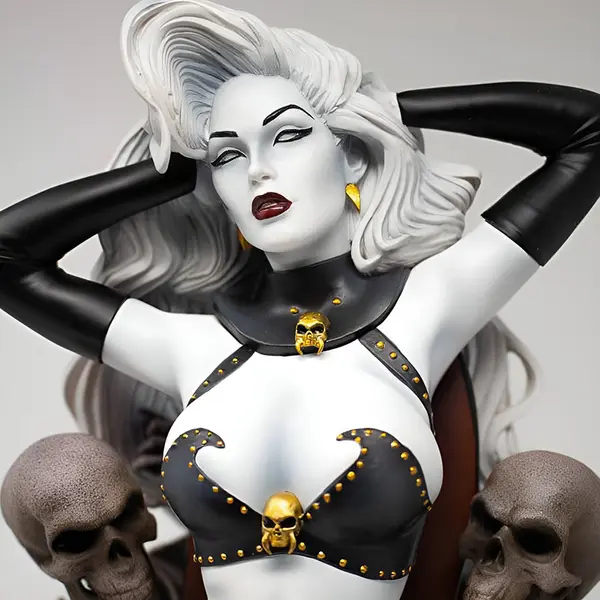 LADY DEATH Statue Lady Death Reaper Quarantine Studio