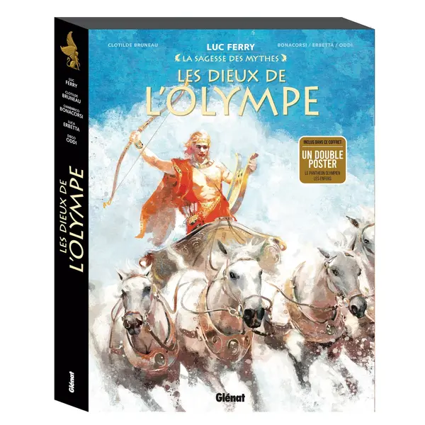 LES DIEUX DE L'OLYMPE - COFFRET - APOLLON/HADES/DIONYSOS