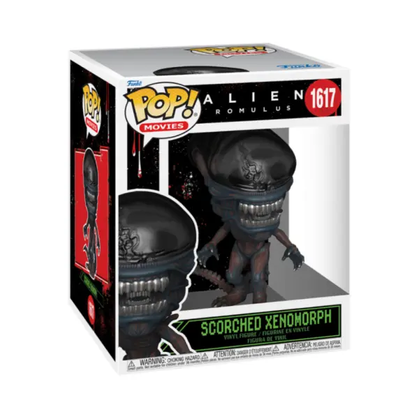 Figurine Aliens Romulus - Super Alien Scorched Xenomorph Pop 15cm