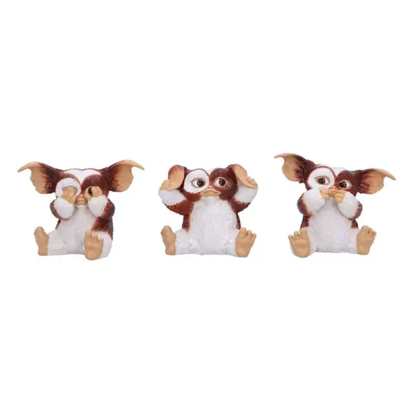 Gremlins - Pack 3 figurines Three Wise Gizmo 8 cm