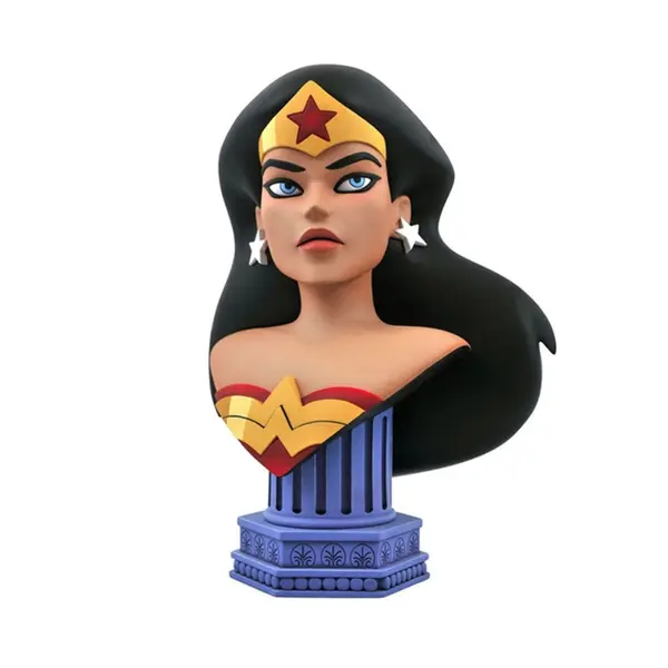 Buste DC Justice League Animated - Wonder Woman Legends 3D 25cm