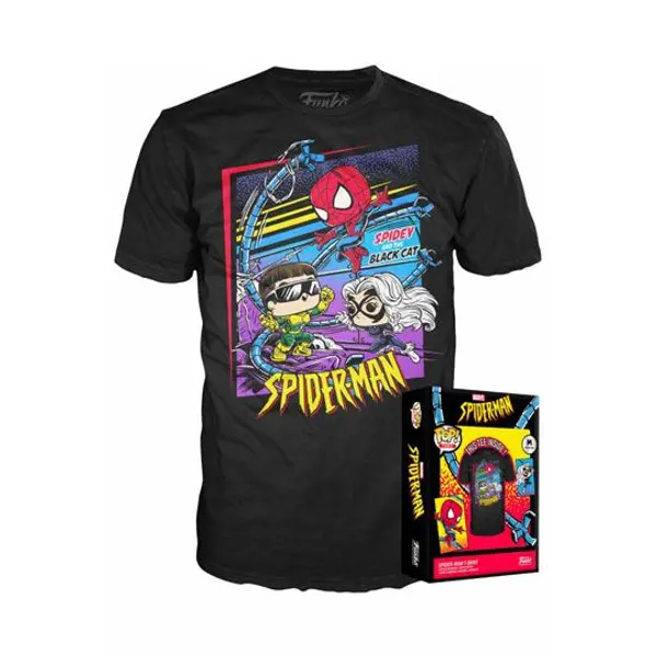 T-SHIRT SPIDEY CAT DOC MARVEL BOXED TEE TAILLE M