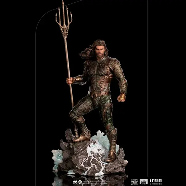 JUSTICE LEAGUE Statue Aquaman BDS Art Scale Iron Studios