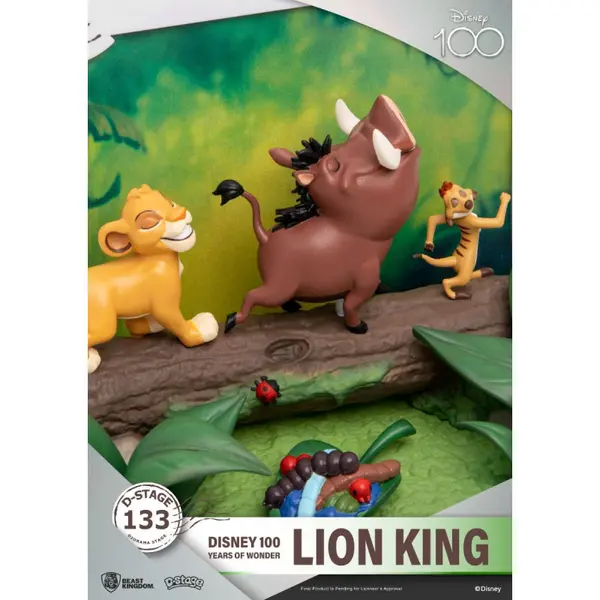 DISNEY Diorama D-Stage Disney 100 Years Lion King Beast Kingdom
