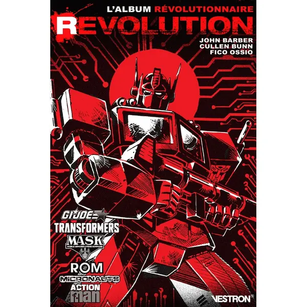 REVOLUTION Transformers M.A.S.K. G.I. Joe Rom Micronauts Action man - Vestron