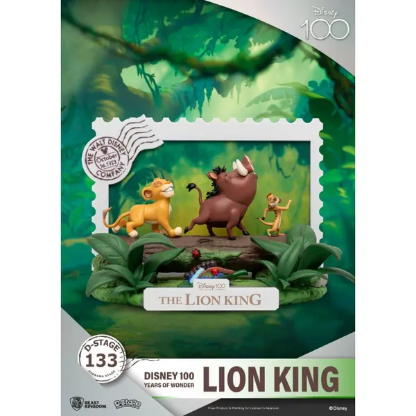 DISNEY Diorama D-Stage Disney 100 Years Lion King Beast Kingdom