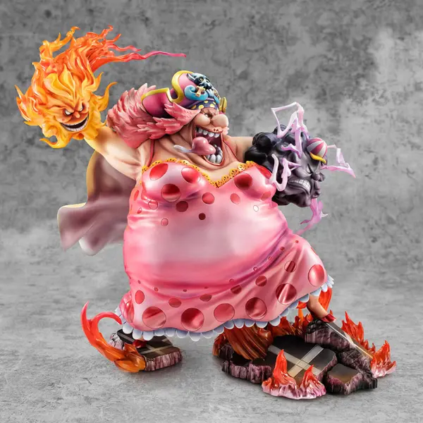 ONE PIECE Figurine Great Pirate Big Mom Charlotte Linlin P.O.P Megahouse