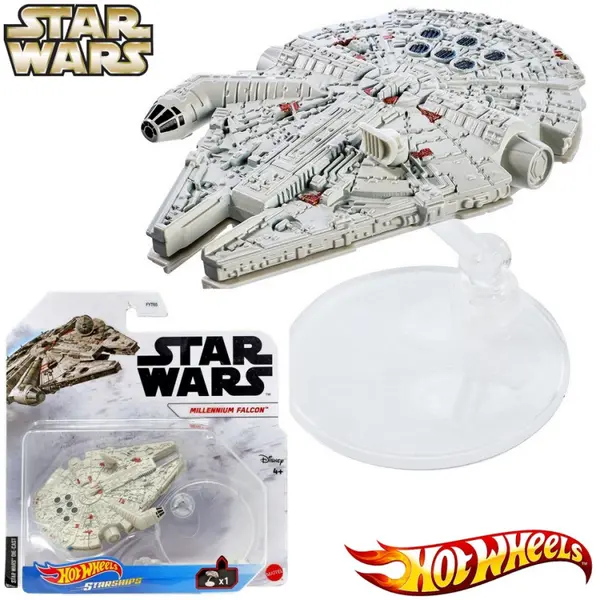 STAR WARS Millenium Falcon Hot Wheels Starships Collection