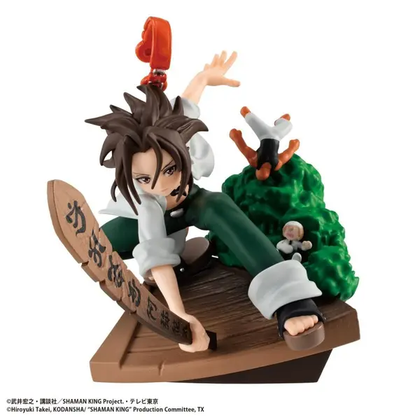 Shaman King - Pack Figurines Shaman King Petitrama Series Over Soul Box