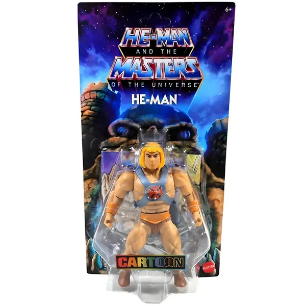 MAITRES DE L’UNIVERS Origins Figurine He-Man Cartoon Collection Mattel