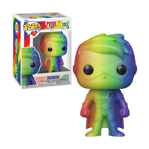 Figurine DC Comic - Robin Pride Pop 10cm