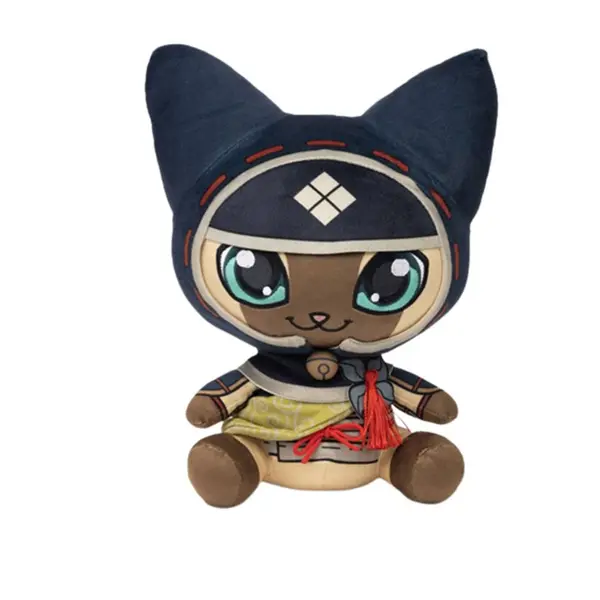Peluche Monster Hunter - Kamura Palico 28cm