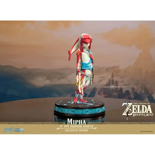 THE LEGEND OF ZELDA Breath of the Wild Figurine Mipha Collector’s Edition F4F
