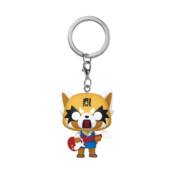 AGGRETSUKO - PORTE CLEFS AGGRETSUKO GUITARE