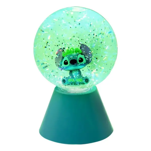 Lilo & Stitch - Lampe LED Stitch Glitter Ball 17 cm