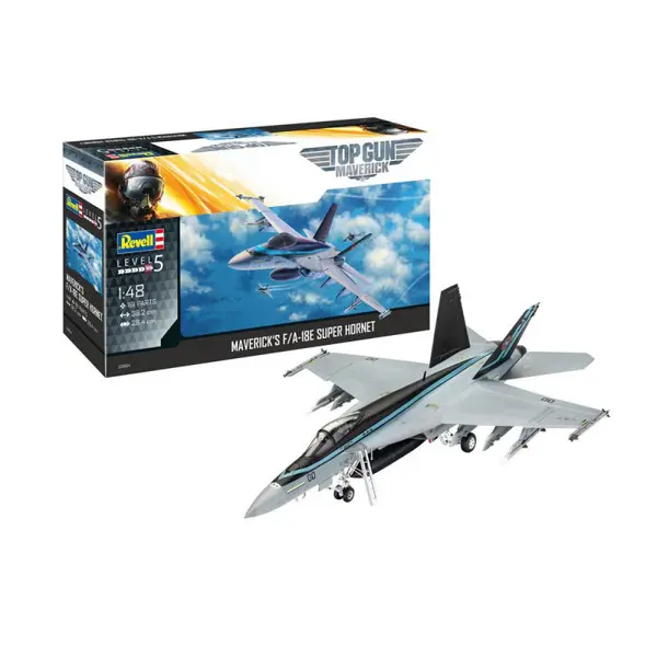 TOP GUN Maquette Maverick´s F/A-18E Super Hornet Revell