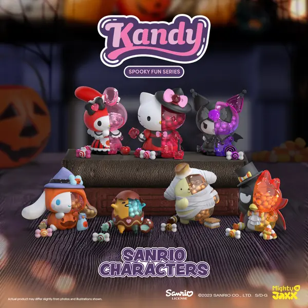 HELLO KITTY - KANDY X SANRIO FT JASON FREENY SPOOKY FUN SERIES 4 BLIND BOX