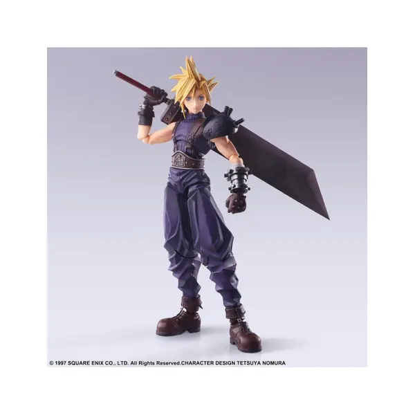Final Fantasy VII figurine Bring Arts Cloud Strife Digital Plus Edition 15 cm Square-Enix