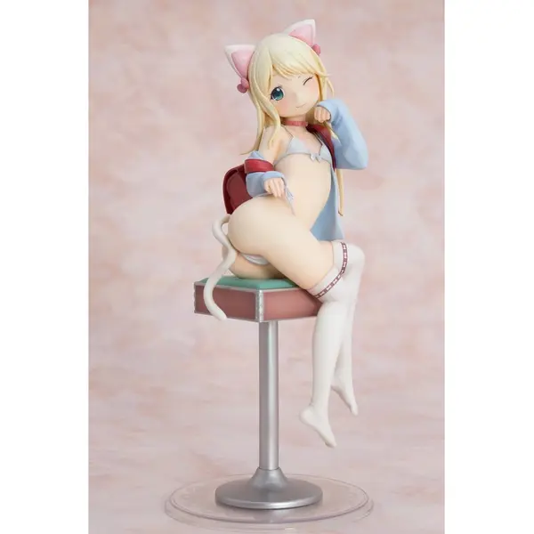 Hatsukoi Ribbon figurine PVC 1/6 Yuu White cat Ver. 25 cm Orchid Seed