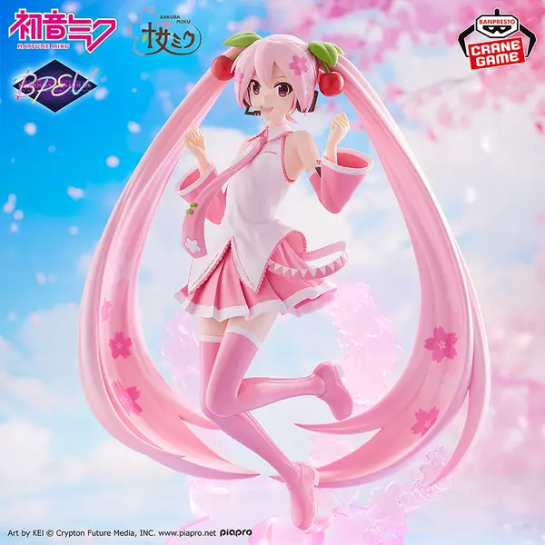 HATSUNE MIKU SAKURA MIKU BANPRESTO EVOLVE