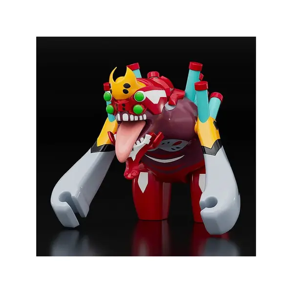 Rebuild of Evangelion Brickroid figurine mini Evangelion Unit 02 Beast Form 2nd Phase (Type 1) 4 cm Good Smile