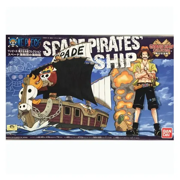 Maquette One Piece - Spade Pirates Ship Grand Ship Collection 15cm