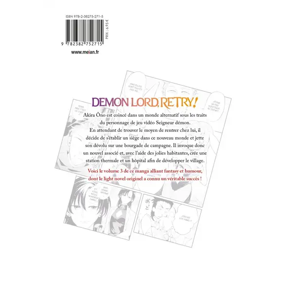 Demon Lord, Retry! - Tome 3