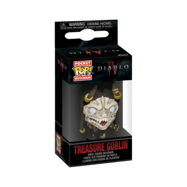 Porte Clé Diablo 4 - Treasure Goblin Pocket Pop 4cm
