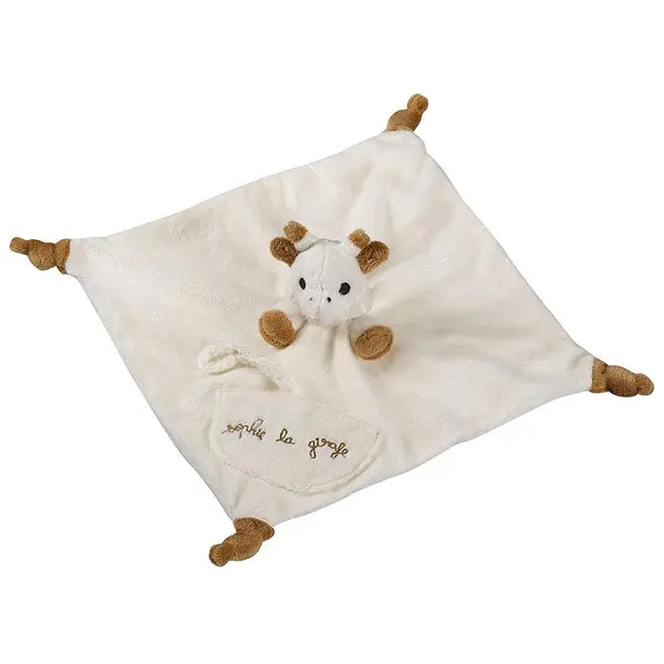 Doudou sophie la girafe avec attache sucette