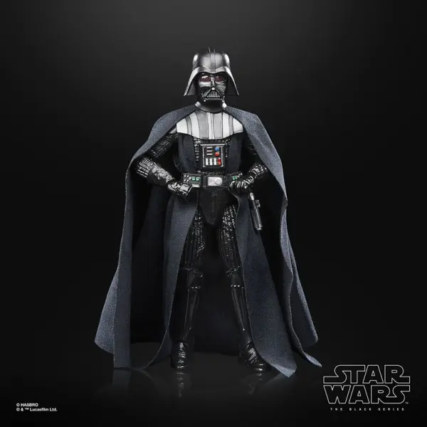 STAR WARS Episode VI Figurine Dark Vador 40th Anniversary Black Series Hasbro