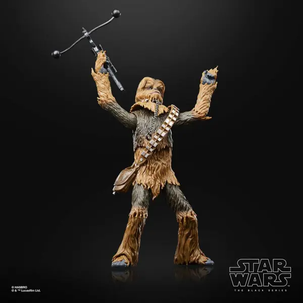 STAR WARS Episode VI Figurine Chewbacca 40th Anniversary Black Series Hasbro