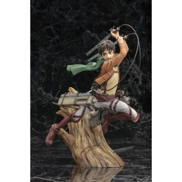ATTACK ON TITAN Figurine Eren Yeager Renewal Package Version ARTFX J Kotobukiya