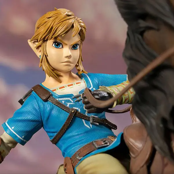THE LEGEND OF ZELDA Breath of the Wild Statue Link on Horseback F4F